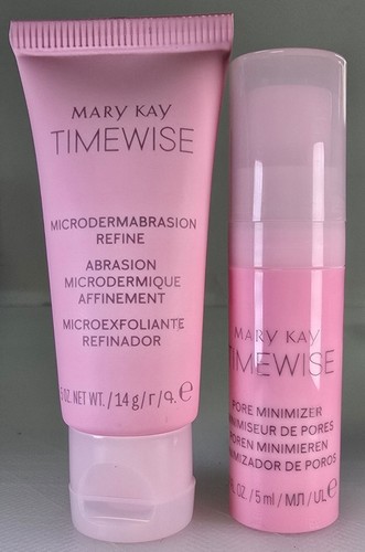 MARY KAY TIMEWISE Microdermabrasión Plus Set Deluxe Mini Travel Duo Rosa - Imagen 3 de 6