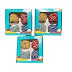 LOT Of 12 Pioneer Woman Napkin Rings Woven Red Yellow Blue Teal New
