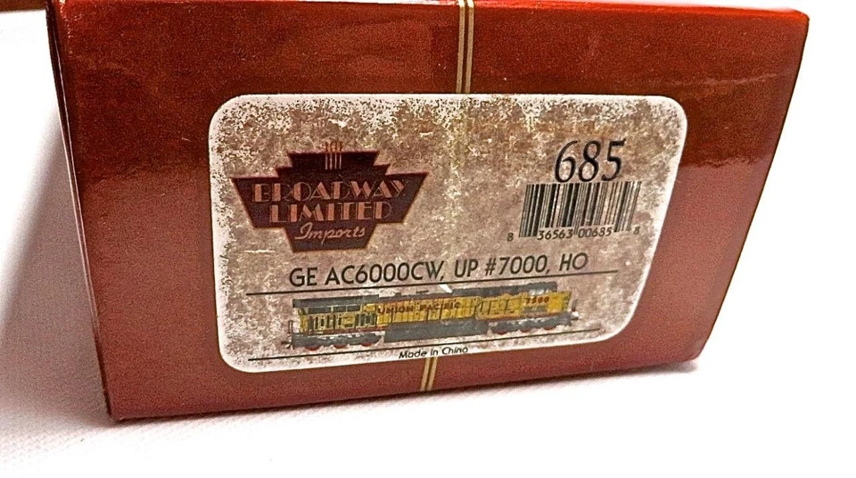 HO Broadway Limited 685 GE AC6000CW UP Diesel Locomotive #7000 - Image 2 of 4