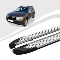Trittbretter Passend FüR Dacia Duster Ab Baujahr 04/2010-12/2017 Soma Silber Mit