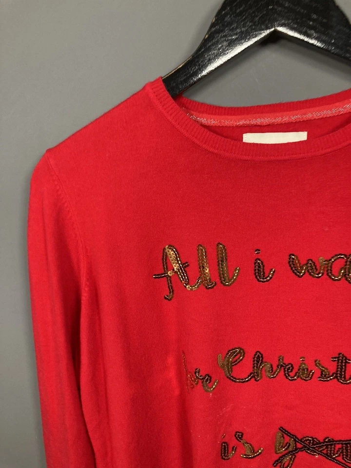 Jersey NAVIDAD - Talla Mediana - Rojo - Excelente Estado - Mujer’s Foto 4 de 4