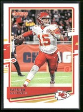 Patrick Mahomes II 2020 Donruss #1 Kansas City Chiefs