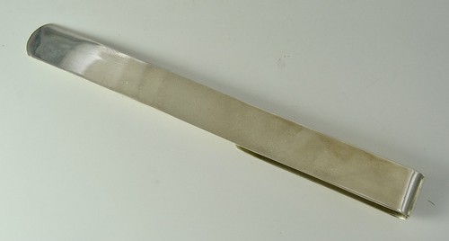 Antique Hallmarked English Sterling Silver Bookmark with Amethyst London c. 1902 - Picture 4 of 7