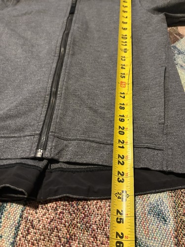 Lululemon City Trek Full Zip Jacket Hoodie Sweatshirt Gray Size 6 Womens - Picture 7 of 7