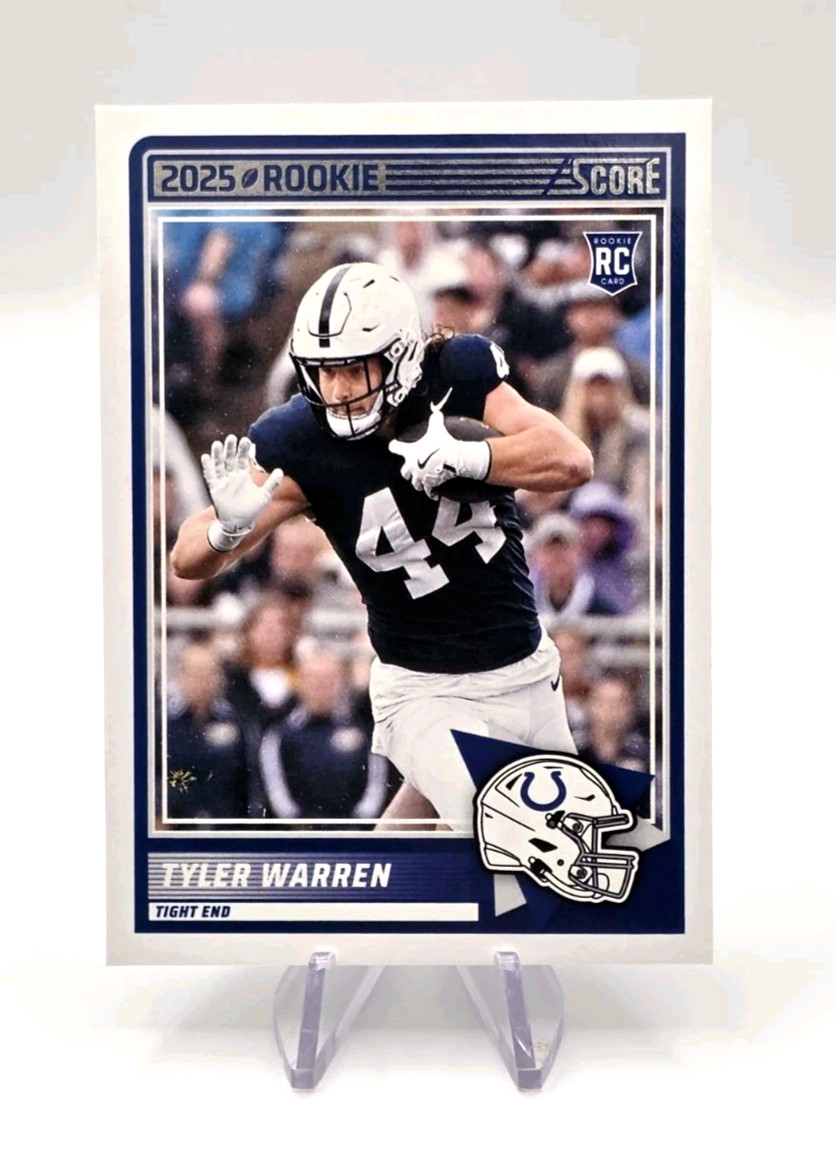 2025 Panini Score Tyler Warren Rookies (RC) #21 Indianapolis Colts