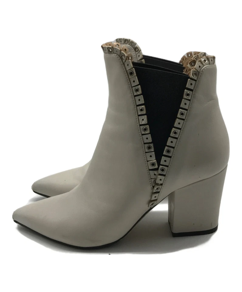 Botas Sergio Rossi para mujer talla 37 cuero gris Foto 2 de 4