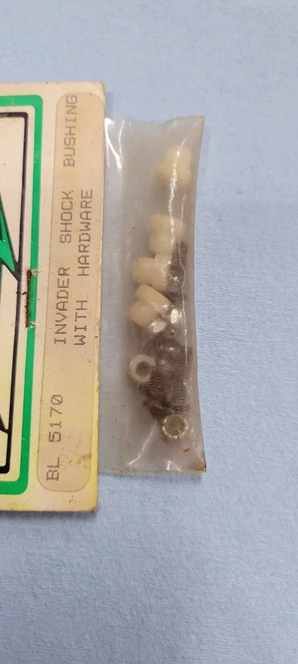 Bolink RC Invader Shock Bushings with Hardware BL-5170 Vintage Bolts Nuts - Image 3 of 4