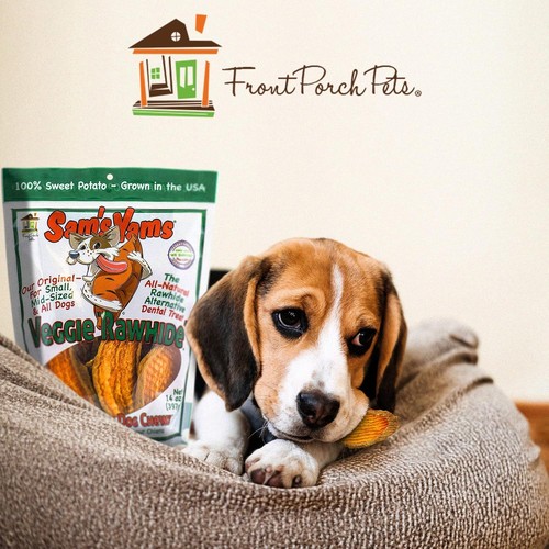 Sam's Yams Sweet Potato Dog Treats, Healthy Treats 14 Ounce (Pack of 3) - Picture 7 of 9