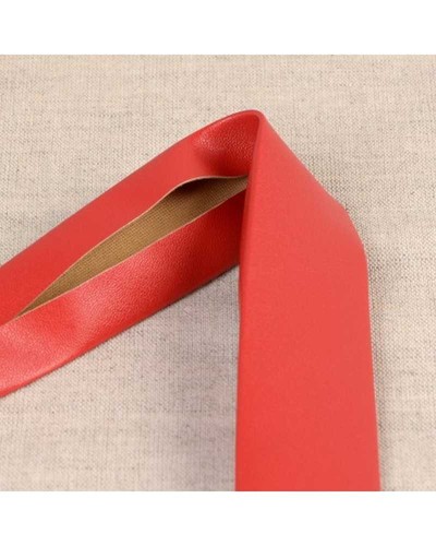 Passamaneria Similpelle Mondial – Nastro Sbieco Finta Pelle Alta 30 mm S6095 - Imagen 2 de 26