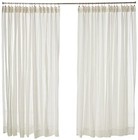 Stylemaster Splendor Pinch Pleated Drapes Pair, 84W x 144L (Pack of 1), Beige 