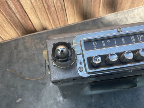 1955? Ford Thunderbird T-Bird Original AM Radio Untested As Is - Picture 3 of 13