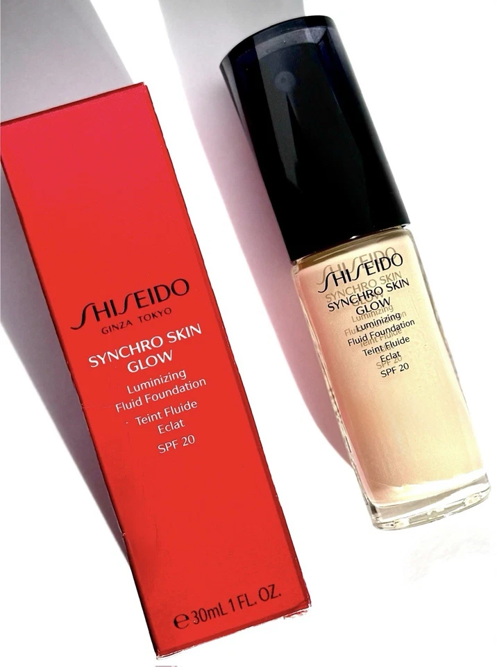 Shiseido Synchro Skin Glow Luminizing Fluid Foundation SPF20 30ml Neutral 1 - Bild 2 von 2
