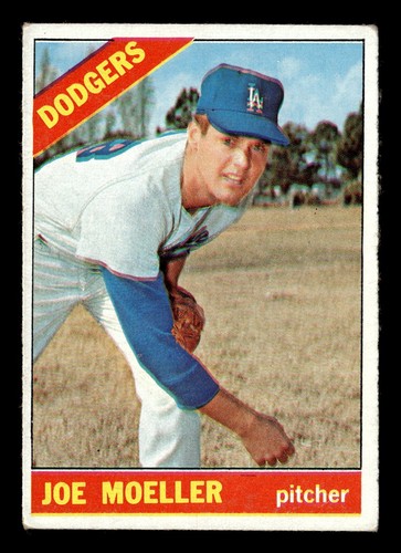 1966 Topps #449 Joe Moeller Los Angeles Dodgers