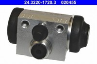 ATE Radbremszylinder 24.3220-1720.3 FüR Fiat Punto Aluminium 16V 188 233 235 253