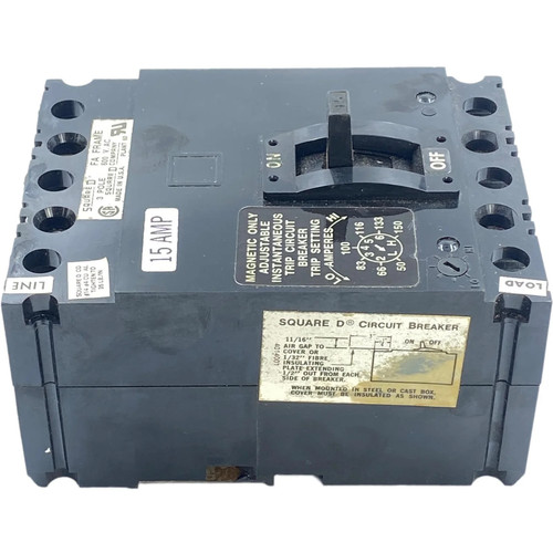 FAL36015-13M Interruttore Quadrato D 3 Poli 15A - Foto 4 di 4