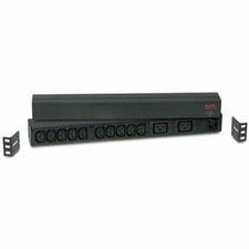 APC NetShelter Basic Rack PDU, 1U, 16A, 208 & 230V, 10 C13 and 2 C19 outlets