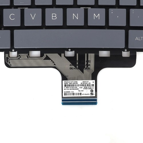 PO Laptop Keyboard for HP ENVY15 X360 15-EW 15-EY 15T-EY 15Z-EY TPN-C158 C157 - Picture 5 of 5