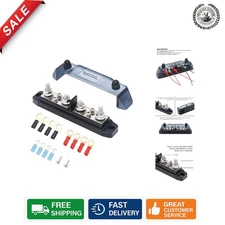 150 Amp Bus Bar with Nickel Plated Brass for Safe Marine & Automotive Use