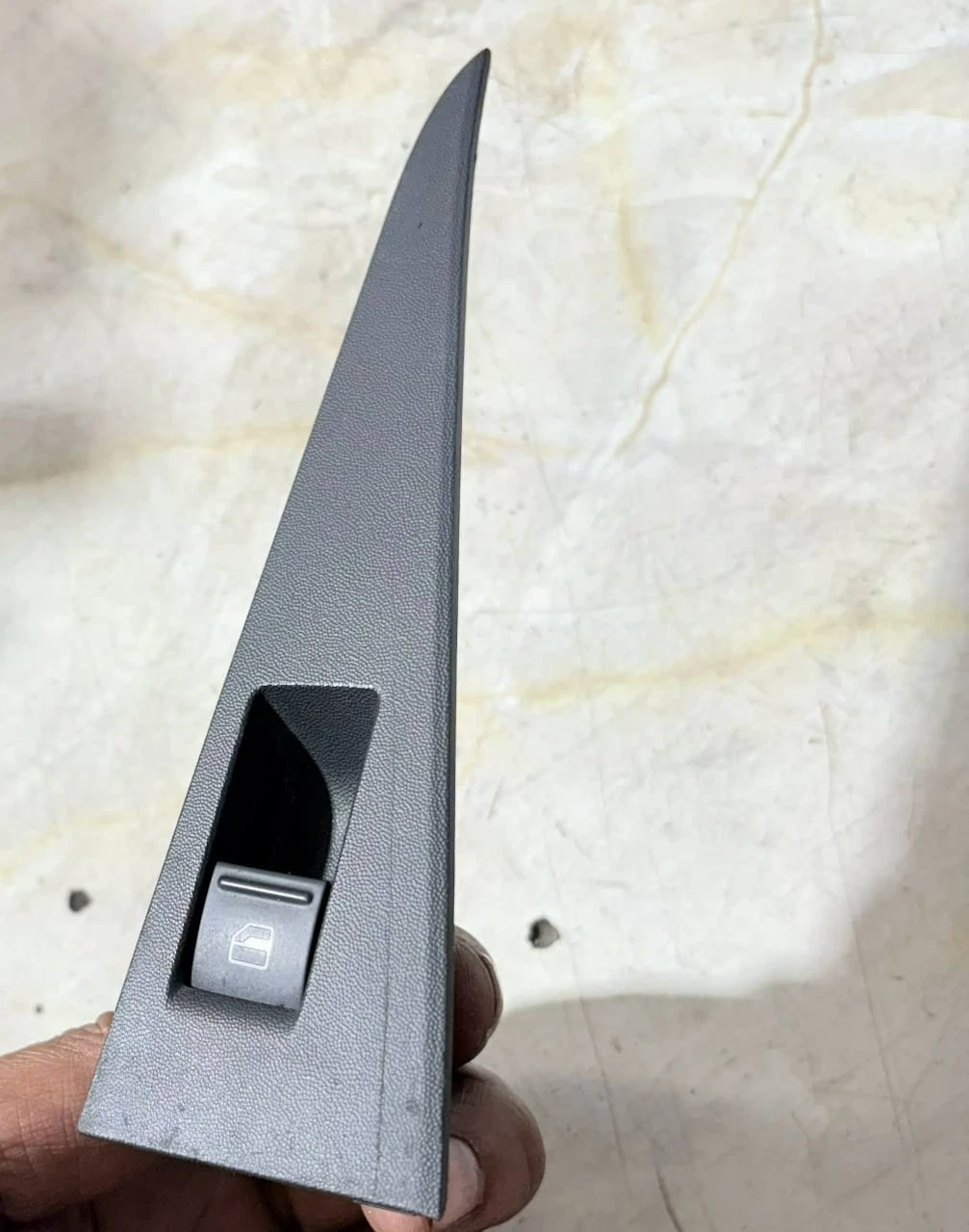 SEAT Leon 1P rear right OSR electric window switch trim actual item front view