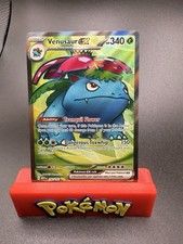 Venusaur ex 182/165 - Full Art Ultra Rara - 151 Carte Pokemon NM