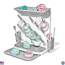 OXO Tot Expandable Drying Rack   Space-Saving for Baby Essentials  Bottles