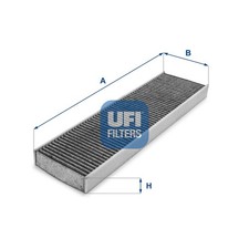 UFI Innenraumfilter 54.175.00 Aktivkohlefilter für MINI R56 R53 R60 R61 R50 R55