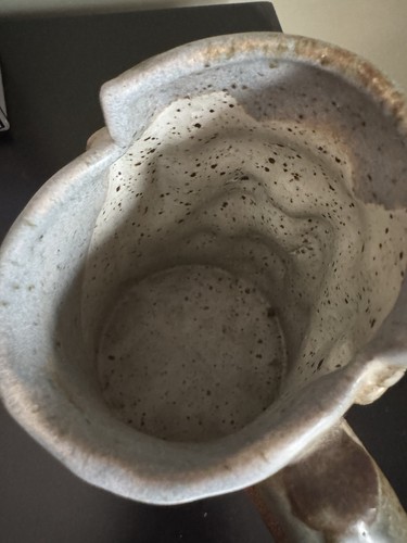 Taza de cerámica cara fea hecha a mano FRANKENSTEIN para el ciruelo NUEVA - Imagen 7 de 14