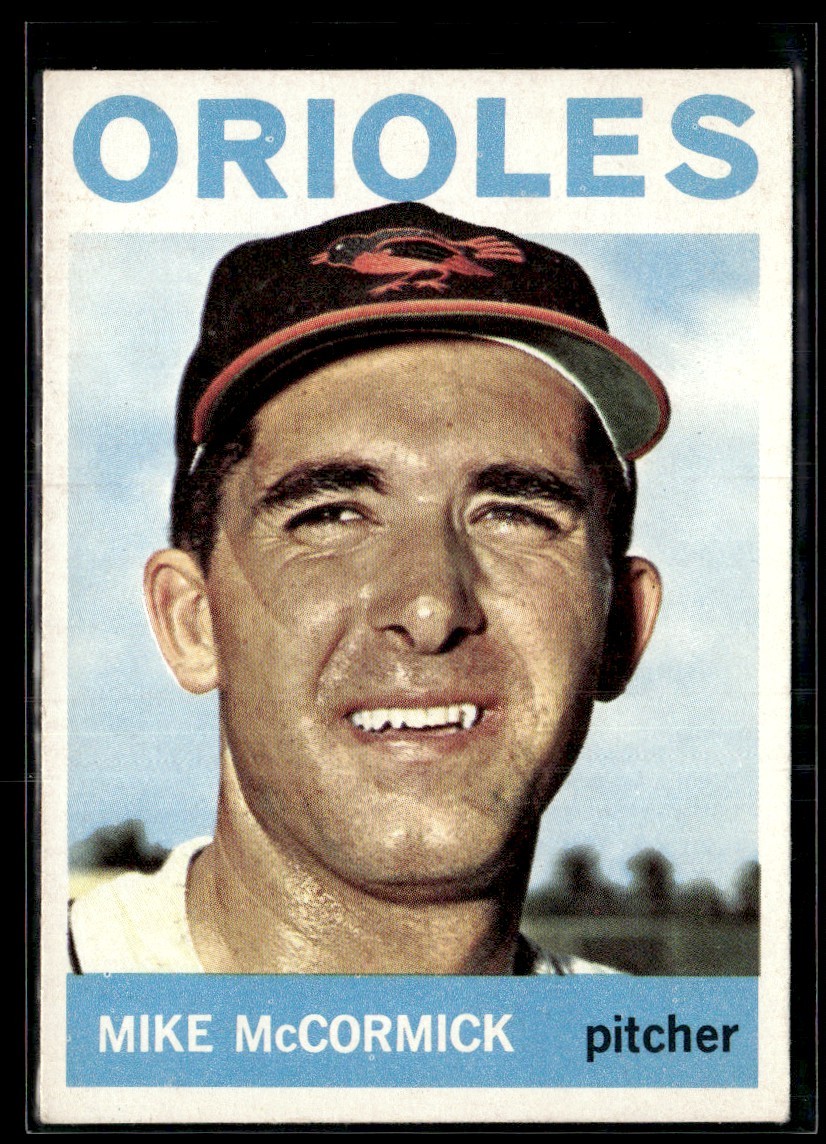 1964 Topps Mike McCormick EX Set Break #487