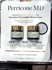2 Pack Perricone MD Essential Fx Acyl Gluta Intensive Overnight Moisturizer 2 Oz
