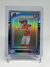 2024 Panini Donruss Optic - Rated Rookie Bo Nix #209 Holo Prizm (RC)