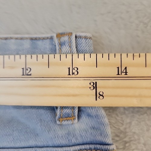 NEXT 8.2 Light Blue Soft Denim Distressed Super Skinny Jeans Size Girls 13yrs - Picture 4 of 5