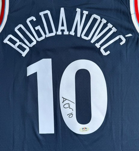 BOGDAN BOGDANOVIC signed auto LOS ANGELES CLIPPERS Jersey w/ COA PSA DNA AP27556 - Picture 2 of 3