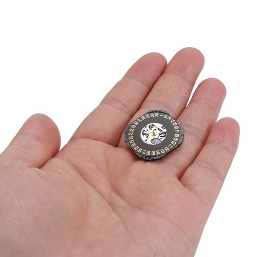 25.6mm 3 Hands Quartz Watch Movement Date At 3 with Battery for VX42E - Imagen 5 de 8
