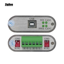 USBCAN-II Professional 2-Ch High Speed CAN Bus Analyzer USB to CAN Adapter Box