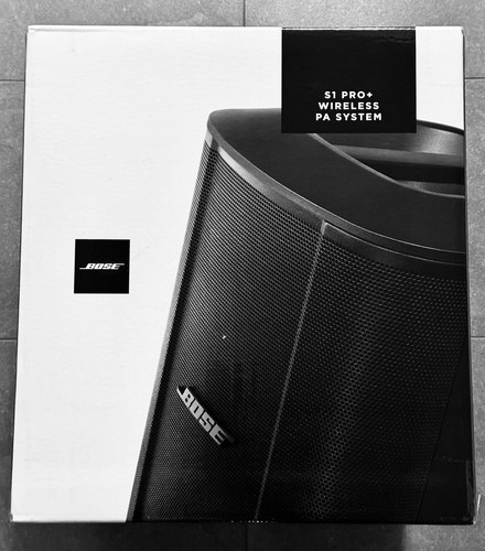 Bose S1 Pro + PA Speaker Brand New Sealed! + 1 Battery Brand New Sealed! - Picture 2 of 5