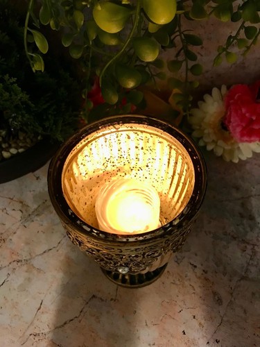 Moroccan Candle Tealight Holder Glass Home Decor Lighting Lantern Decorative - Picture 4 of 10