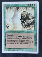 1994 Magic The Gathering FORCE OF NATURE Revised 3rd Edition Rare NM Unplayed 