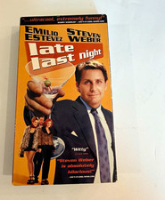 Sterling Home Entertainment Late Last Night VHS 1999 Full Screen R NTSC English