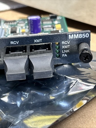 NEW! BLACK BOX / IMC Networks LMC610C-SC SNMP TP/FO MM850_Code:0201B_*WARRANTY! - Picture 7 of 9