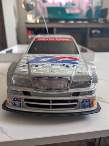 Tamiya 1/12 AMG Mercedes Benz C-Class DTM D2 Body~Vintage No Remote - Picture 3 of 9