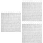  3 Sets Duschborhang Duschspinne Vorhang Moderner Duschvorhang Wasserdichtes