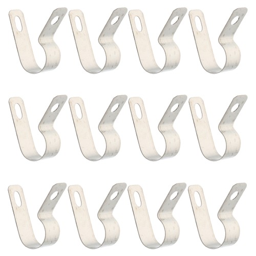 50 Pcs Thickened R-shaped Wire Clip Cable Clamps Management Clips - 第 4/12 張圖片