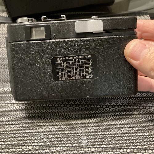 Minolta Hi-Matic 5 JCPenny 35mm Point & Shoot Film Camera-Tested-w/flash,case - Picture 12 of 21