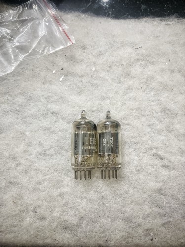 Mullard ECC83 12AX7 1957 Square getter Good Sounding Tested Strong Matched Pair - Picture 4 of 7