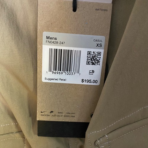 Nike Herren ACG Smith Summit wandelbare Cargohose khaki Cordura FN0428-247 $ 195 - Bild 18 von 20
