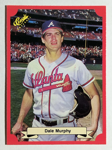 1988 Classic Red #156 Dale Murphy