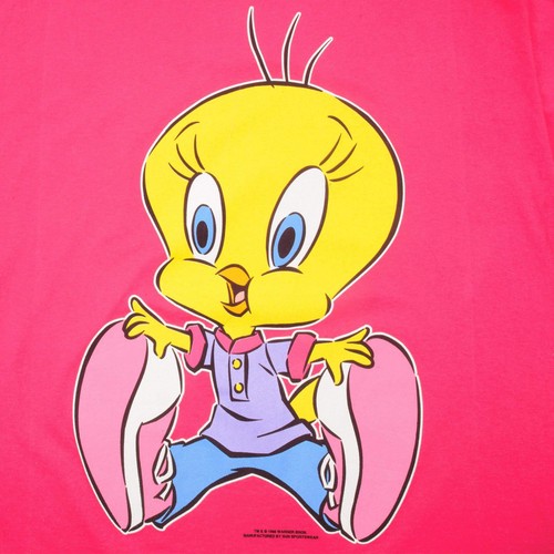 VINTAGE LOONEY TUNES TWEETY TEE SHIRT 1996 SIZE 3XL DEADSTOCK - Bild 7 von 7