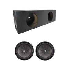 Universal Regular Standard Cab Truck Kicker CompR CWR12 Dual 12 Rhino Sub Box