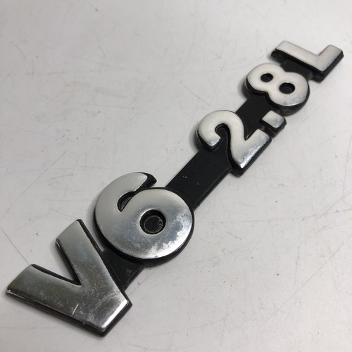 84-86 Jeep Cherokee XJ Comanche MJ OEM 2.8L V6 Rear Hatch Tailgate Emblem Badge - Foto 7 di 7