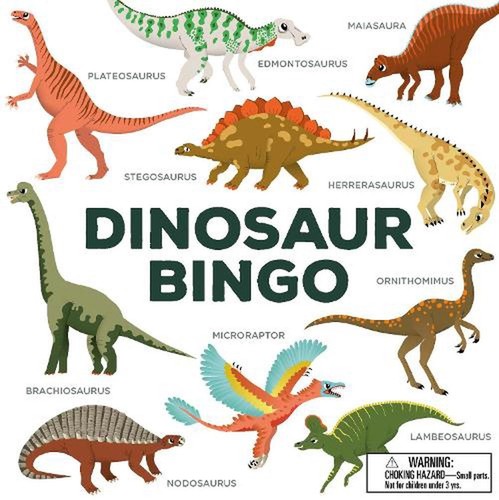Dinosaur Bingo: (an Easy-To-play Game for Children and Families) by Caroline Sel